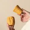 Seção Dourada Argila Roxa Bule de Chá Artesanal Relevo Minério Bruto Conjunto de Chá Kung Fu Caneca de Chá Dragão e Fênix de Alta Qualidade Bule Venda por Atacado