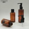 120ml-250ml Aceite Limpiador Aceite Limpiador Botella Vacía Marrón Botella de Tónico Hidrosol Botella de Agua de Esencia Esencia de Agua