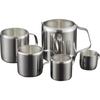 Juego de Tazas de Acero Inoxidable Rectas para Café Latte Art Transfronterizo Taza para Jarabe Taza Pequeña para Leche Taza Medidora de Onzas para Salsa Condimento Leche