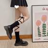 Personalidad Estilo Japonés Chica Pura Chica Sexy Lindo Lazo Calcetines Puño Algodón Calcetines Media Caña Look Delgado Calcetines de Moda