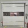 Puerta de persiana enrollable automática a prueba de polvo cortina suave rápida PVC transparente purificación por inducción taller elevación industrial a prueba de polvo inteligente