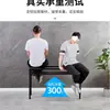 Marco de Mesa Plegable Patas de Mesa Metálicas Multifuncionales Soporte de Doble Capa Estante Plegable de Hierro Precio Especial de Primavera Venta al por Mayor