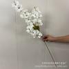 Flor Artificial 3 tenedores amante Torre orquídea feliz fábrica mayoreo boda boda hotel decoración hogar flor flor artificial