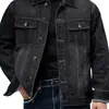 Amazon 2026 Nueva Ropa Transfronteriza para Hombre Juventud Ajuste Delgado Chaqueta de Mezclilla Hombre Estilo Coreano Chaqueta Casual Top Hombre