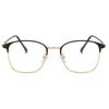 Moda Nuevo Estilo Armazón de Lentes para Hombre y Mujer Retro Metal Cuadrado Armazón de Lentes Color Cambiante de Moda Lentes Anti Luz Azul Lentes de Comercio Exterior