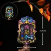 Colar com Pingente de Charme para Atrair Fortuna, Riqueza e Segurança, Ornamento de Contas de Incenso Unissex