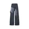 Pantalones de trabajo casuales para hombre de algodón puro para comercio exterior transfronterizo, corte recto holgado, diseño versátil retro americano elegante