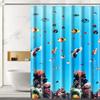 Venta al por mayor de fábrica cortina de ducha peva cortina de ducha cortina de ducha cortina divisoria de baño tela de cortina colgante impermeable a prueba de moho