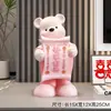 Presente de Casamento para Recém-Casados Fofos Enfeites de Urso Entrada da Sala de Estar Armário de Vinho Decorações Suaves para Casa Casa Nova Festa de Inauguração Casa Nova