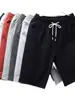 Fabricante Original Verano Hielo Seda Hombres Talla Grande Pantalones Deportivos para Exteriores Pantalones Cortos Casuales de Playa para Hombres Pantalones Cortos de Longitud Media Pantalones Cortos de Cinco Puntos
