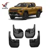 Adecuado para Toyota Hilux Travo modelo 26 guardabarros modificados hechos de material PP, guardabarros delanteros y traseros