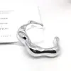 Nuevo brazalete geométrico irregular CCB dorado y plateado transfronterizo europeo y americano, traje de brazaletes de joyería exagerada con personalidad hip-hop para mujer