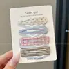 Pinza para el pelo de flecos para mujer 2026 modelo nuevo, pinzas frontales y laterales, pasador de gama alta, elegante accesorio para el cabello, pinza lateral pequeña