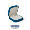 Joyero de franela con forma de pan redondo, caja para guardar anillos, colgantes, aretes, pulseras, embalaje de joyería