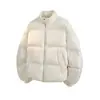Chaqueta de Algodón Jack Chuan Yang 40D Nylon Cuello Alto Cálida 2025 Invierno Nuevo Casual Versátil Pareja