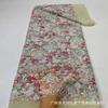 Malla de Ancho Completo Lentejuelas Coloridas Bordado de Encaje Abalorio Tubo Bordado Accesorios Ropa Ropa de Escenario Vestido de Novia Vestido de Noche Tela