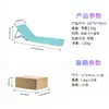 Venta Caliente de Fábrica Esterilla de Arena para Playa de Hotel Silla Plegable de Almacenamiento para Ocio Portátil Silla Plegable Simple para Exteriores de Camping