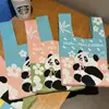 Bolsas Tejidas Personalizadas de Panda Pueden Añadir Logo, Bolsos Tejidos de Cumpleaños al por Mayor, Hermosas Bolsas Tejidas