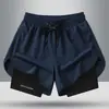 Pantalones Cortos Personalizados Imprimibles Directamente del Fabricante, Doble Capa de Secado Rápido Sueltos Deportivos Casuales de Seda de Hielo para Hombres y Mujeres