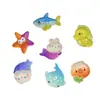 Acessórios de Resina de Sereia do Oceano, Kit de Material para Capa de Celular com Gotejamento de Óleo, Decorações DIY, Golfinho, Tubarão, Acessórios de Cola Creme