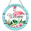 Saúde Placa de Porta Flor Pintura Decorativa Vintage Pintura em Madeira Decoração de Parede Placa Suspensa Porta Interna e Externa Transfronteiriça