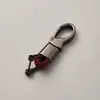Directo de fábrica llavero de cuerda tejida accesorios de ferretería hebilla de herradura colgante para llave de coche accesorios de coche de moda