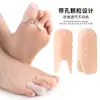 Cubierta para Dedos con Agujeros Sebs Universal Protector Suave Antidesgaste para Dedos de Manos y Pies Masaje de Partículas Separador de Dedos