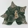 Decoraciones florales navideñas, decoraciones artificiales para árboles de Navidad, decoraciones navideñas, adornos de flores artificiales para bodas y hoteles