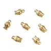 5 Peças/Banho de Ouro 14K Pulseira Colar Pingente Estrela de Cinco Pontas Coração de Pêssego Simples e Duplo Material DIY Feito à Mão Acessórios de Joia