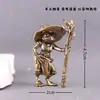 Figura de rana vintage de latón más vendida transfronteriza, decoración de rana personalizada, regalo coleccionable, artesanía de cobre