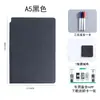 Caderno de Quadro Branco Apagável de Couro Atacado Bloco de Notas de Escritório Casa Estudante Quadro de Rascunho para Ensino Bloco de Notas Apagável
