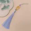 Guanshan Yue Producto Nuevo Marca Buda Tailandés Colgante de Borla Estilo Chino Espiga Joyería para Coche Linterna Marcador de Libros Accesorios para Ropa