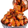 Platillo de Acompañamiento de Alcachofa de Jerusalén encurtida especial de Hunan, 248g en Botella, Rodajas Crujientes de Alcachofa de Jerusalén Hechas en Granja, Picante y Fragante
