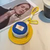 Novo Chapéu de Pescador Bolsa de Malha Dopamina Bolsa Mini Tendência para Chave Fone de Ouvido Pingente Porta-Moedas Fofo de Desenho Animado