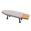 Tabla de planchar de madera maciza, pequeña a mediana, plegable de mesa para el hogar, plancha eléctrica, tabla de planchar tipo viaje