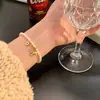 El Dinero Fluirá Pronto~ Pulsera Apilable de Perlas Moneda Pony Hielo Triturado Dorado de Año Nuevo, Joyería de Alta Gama con Temática del Zodiaco