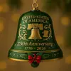 Producto Nuevo Transfronterizo Estados Unidos 250º Aniversario Adorno de Campana Acrílico