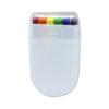 Pintura Facial Arcoíris de 6 Colores Transfronteriza Copa Mundial Copa Europea Pintura Facial Halloween Raya Arcoíris Lavable Fábrica