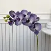 Orquídeas Phalaenopsis Artificiales Impresas en 3D de Alta Calidad con Textura Realista, Flores Falsas para Fotografía de Bodas y Accesorios de Decoración del Hogar