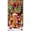 Cortinas para Puerta de Navidad, Banderas para Puerta, Cajas de Regalo, Decoraciones para Interiores y Exteriores, Banderas para Eventos Festivos, Envío Transfronterizo