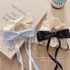 Presilha de Cabelo com Laço Doce e Elegante para Mulheres, Presilha de Mola para a Parte de Trás da Cabeça, Grampo de Cabelo, Acessório de Cabelo, Joia de Alta Qualidade
