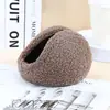 Orejeras de Invierno para Hombre, Cubreorejas de Felpa, Estilo Detrás de la Cabeza, Protectores de Oído Calientes para Estudiantes, Orejeras Engrosadas Antihielo para Mujer