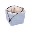 Bolsa de Algodón y Lino para Taza Bolsa para Tetera Bolsa Rápida para Taza Set de Té Portátil para Viaje Bolsa de Tela Bolsa de Almacenamiento para Utensilios de Té Se Puede Personalizar
