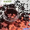 Resistente a solventes Color espejo Arte de uñas Autoadhesivo Lentejuelas para uñas Adorno de corazón Risha Mahjong Relleno Reflector