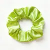 Amazon Transfronterizo Tela de Satén Scrunchie de Satén para Mujeres, Goma para Recoger el Pelo de Alto Nivel