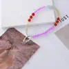 Colgante de Cadena para Teléfono Móvil de Amatista Natural, Moda Nacional, Nuevo Llavero Popular en Internet, Colgante para Bolso al por Mayor