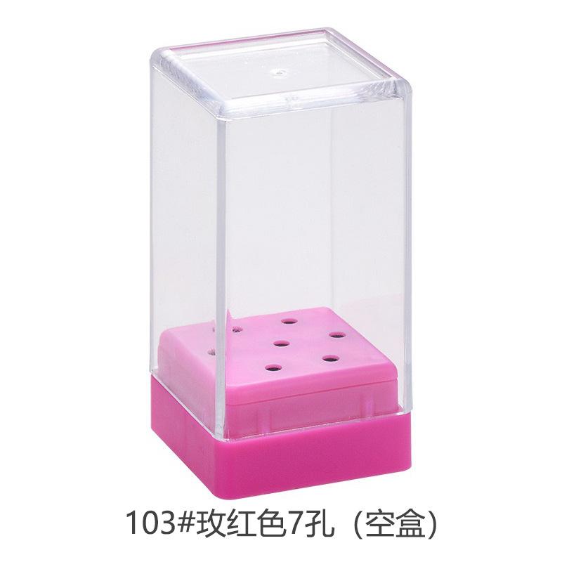 103#玫红色7孔（空盒）