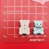 Oso de Peluche Colorido Galvanizado Simulado Accesorios de Plástico DIY para Pinzas de Cabello, Fundas de Teléfono y Zuecos