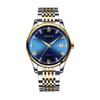 Productos genuinos suizos Reloj Mecánico Automático Explosivo Opel Geya para Hombre Calendario Moda Negocios Resistente al Agua Luminoso