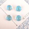 Acessórios para Pulseiras DIY Colar Brincos Pingente Renda Flor Flor Real Conta de Neve Flor Gema do Tempo Semiacabado Joias